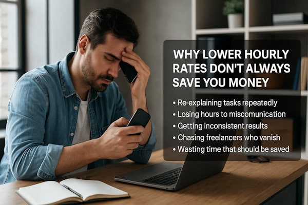 Why Lower Hourly Rates Don’t Always Save You Money