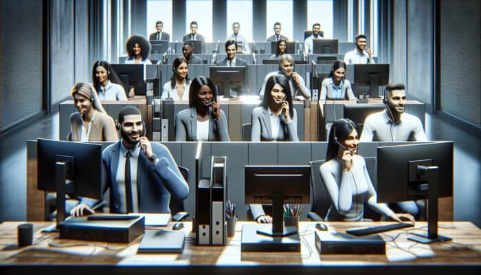 Non-profit Efficiency with Human Virtual Assistants: A diverse team of human virtual assistants working remotely to enhance a non-profit's efficiency.